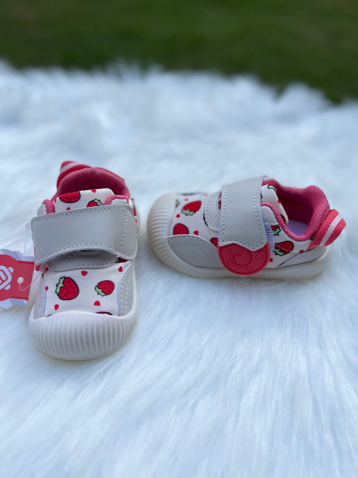 Girls Strawberry Shoes